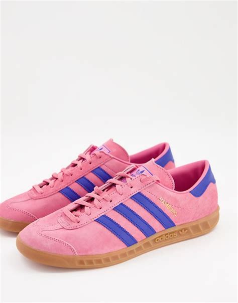 adidas Originals Hamburg Sneakers In Pink 